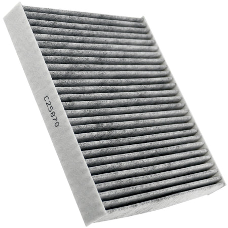 MotorbyMotor C25870 (CF10743) Cabin Air Filter for Infiniti M45 M35 G37 EX35 FX50 FX35 QX56 G25 IPL G EX37 FX37 Q40 Q50 Q60 QX50 QX70 QX80, Nissan GT-R Titan XD Armada, Chrysler Town & Country MotorbyMotor