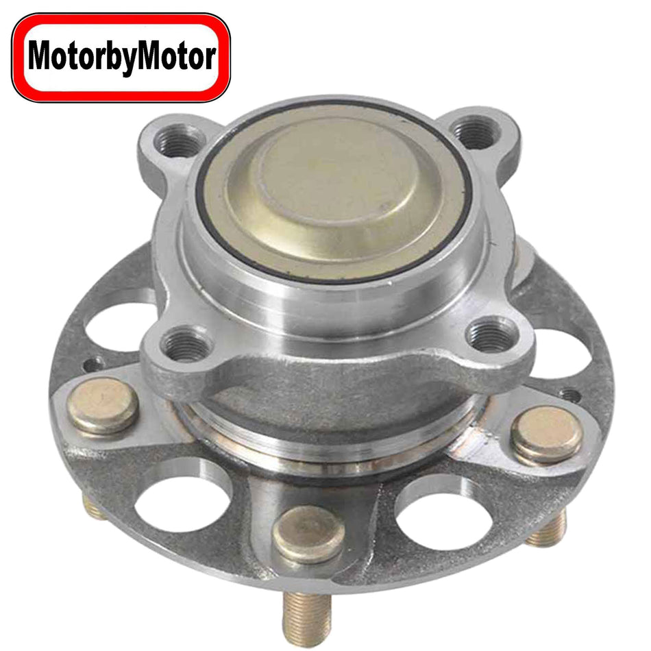 MotorbyMotor 512544 Rear Wheel Bearing and Hub Assembly with 5 Lugs Fits for 2015-2019 Acura TLX, 2013-2015 Honda Accord Low-Runout OE Directly Replacement Hub Bearing MotorbyMotor