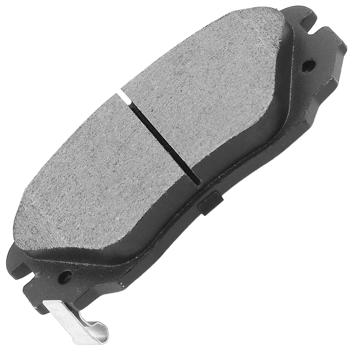 MotorbyMotor 4PC Front Ceramic Brake Pads with Hardware Kits Fits for Buick Allure Cascada Lacrosse Regal, Cadillac ELR, Chevy Equinox Impala Malibu Limited Terrain, Saab 44809, Nissan Titan XD Low Dust Brake Pad MotorbyMotor