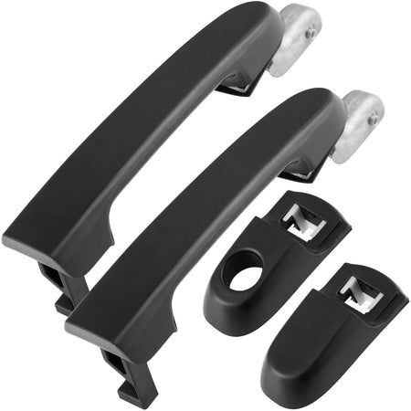 4Pcs Front and Rear Exterior Door Handles Fits for Hyundai Accent 2006 2007 2008 2009 2010 2011 Car Door Handle MotorbyMotor