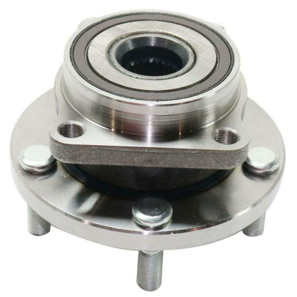 MotorbyMotor Front Wheel Hub & Bearing Assembly Replacement for 2007 Subaru Impreza, 2015-2019 Subaru WRX, 2016-2019 Subaru WRX STI Hub Bearing w/5 Lugs-513358 MotorbyMotor