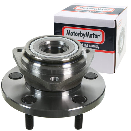 MotorbyMotor 513159 Front Wheel Bearing & Hub Assembly w/ 5 Lugs fits Jeep Grand Cherokee Low-Runout OE Directly Replacement Hub Bearing MotorbyMotor