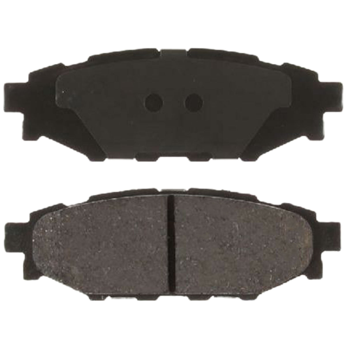 4PC Rear Ceramic Brake Pads with Hardware Kits Fits for Scion Fr-S, Subaru Brz Crosstrek Forester Impreza Legacy Outback Wrx XV Low Dust Brake Pad MotorbyMotor