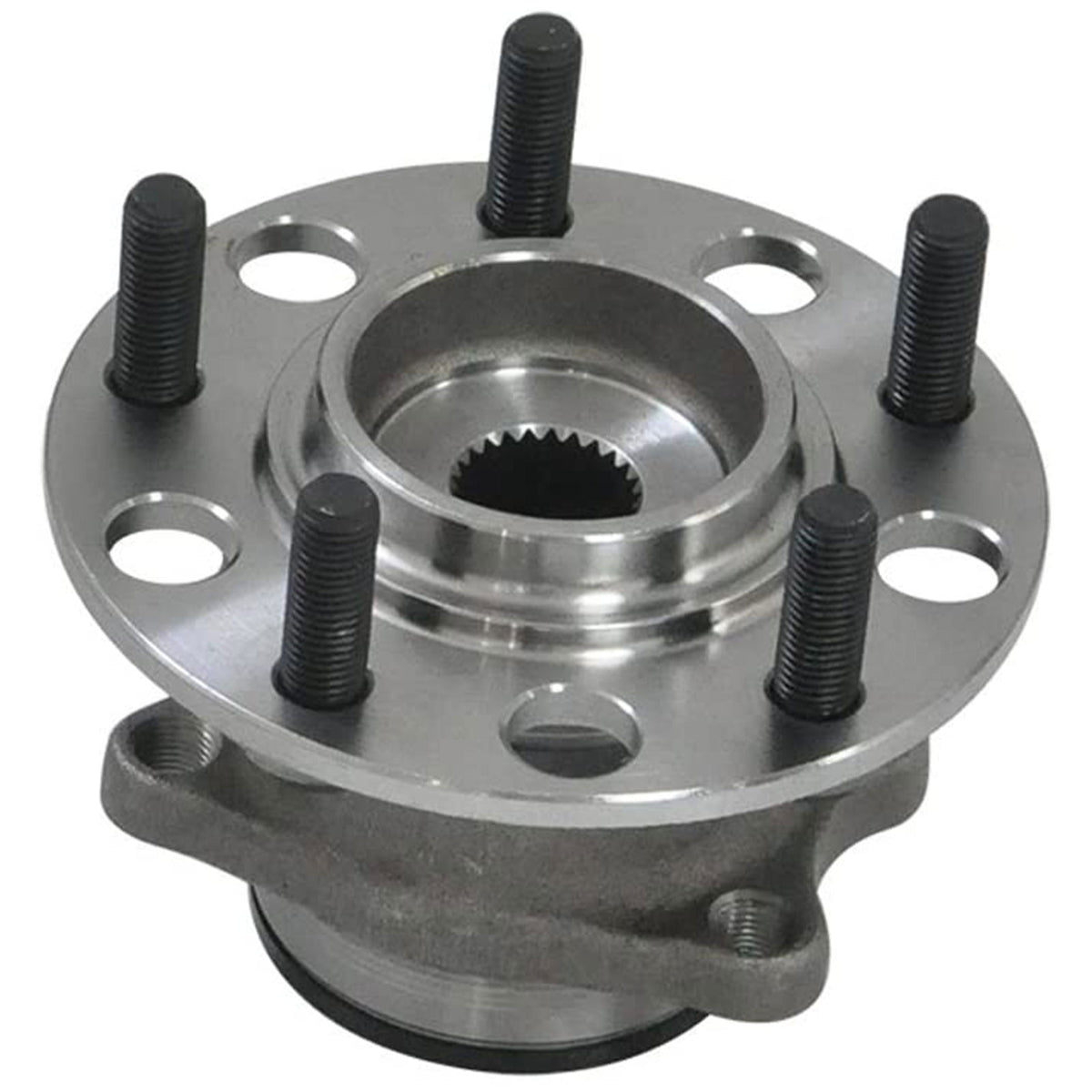 MotorbyMotor 512333 Rear Wheel Bearing and Hub Assembly with 5 Lugs Fits for Jeep Compass Patriot, Dodge Caliber Low-Runout OE Directly Replacement Hub Bearing MotorbyMotor