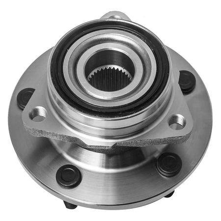 MotorbyMotor 515006 Front Wheel Bearing and Hub Assembly 4WD with 5 Lugs Fits for Dodge Ram 1500 Pickup 1994-1999 Low-Runout OE Directly Replacement Hub Bearing MotorbyMotor