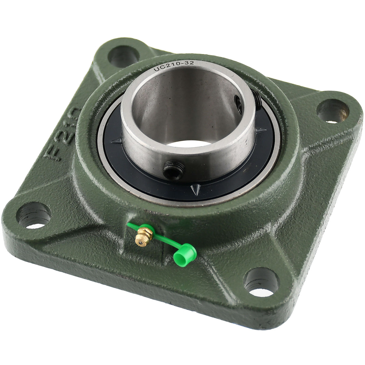 UCF210-32 Solid Pillow Block Flange Mounted Bearing-2" Bore 4 Bolt 23.3 kN-Self Aligning-Pillow Block Bearing-2 Pack MotorbyMotor