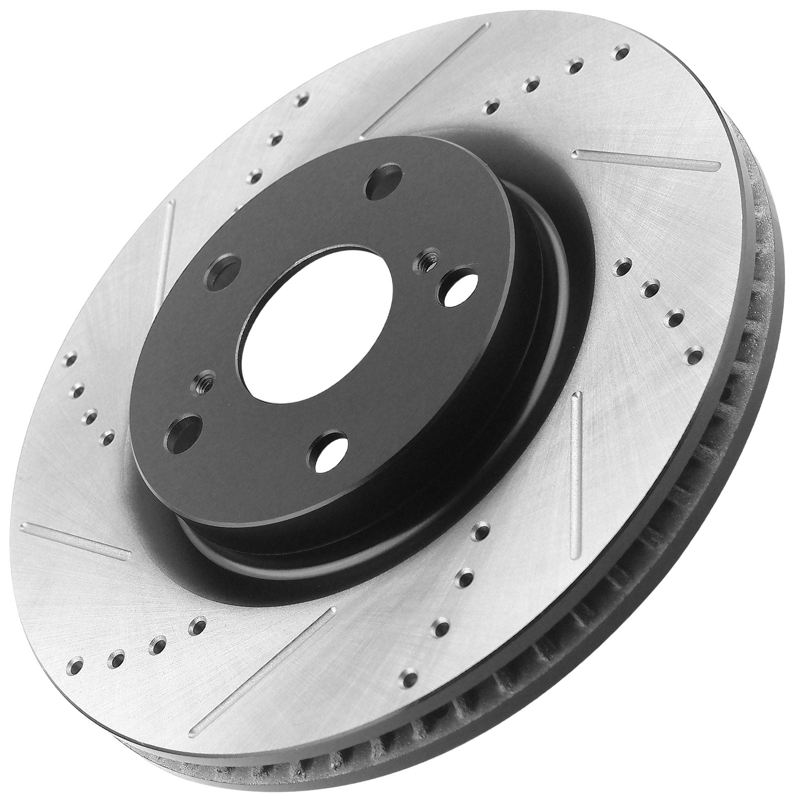 MotorbyMotor Front Brake Rotors 295.9mm Drilled & Slotted Brake Rotor Fits for Toyota Avalon Camry, Lexus ES300H ES350- All Models MotorbyMotor