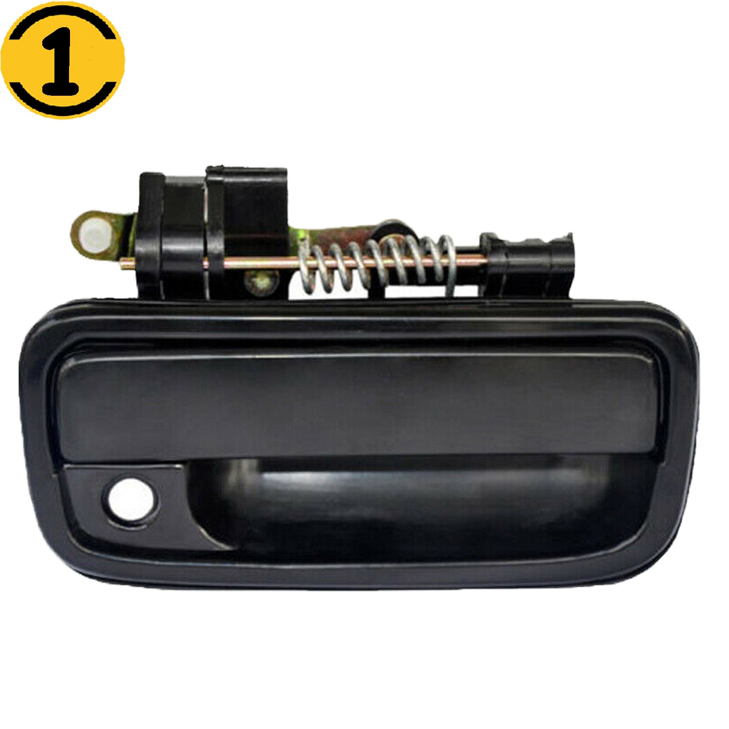 Front Right Exterior Door Handle Fits for Toyota Tacoma Passenger Side Outer Door Handles (Black) MotorbyMotor