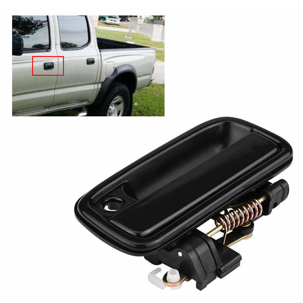 Front Left Exterior Door Handle Fits for Toyota Tacoma Driver Side Outer Door Handles (Plastic) MotorbyMotor