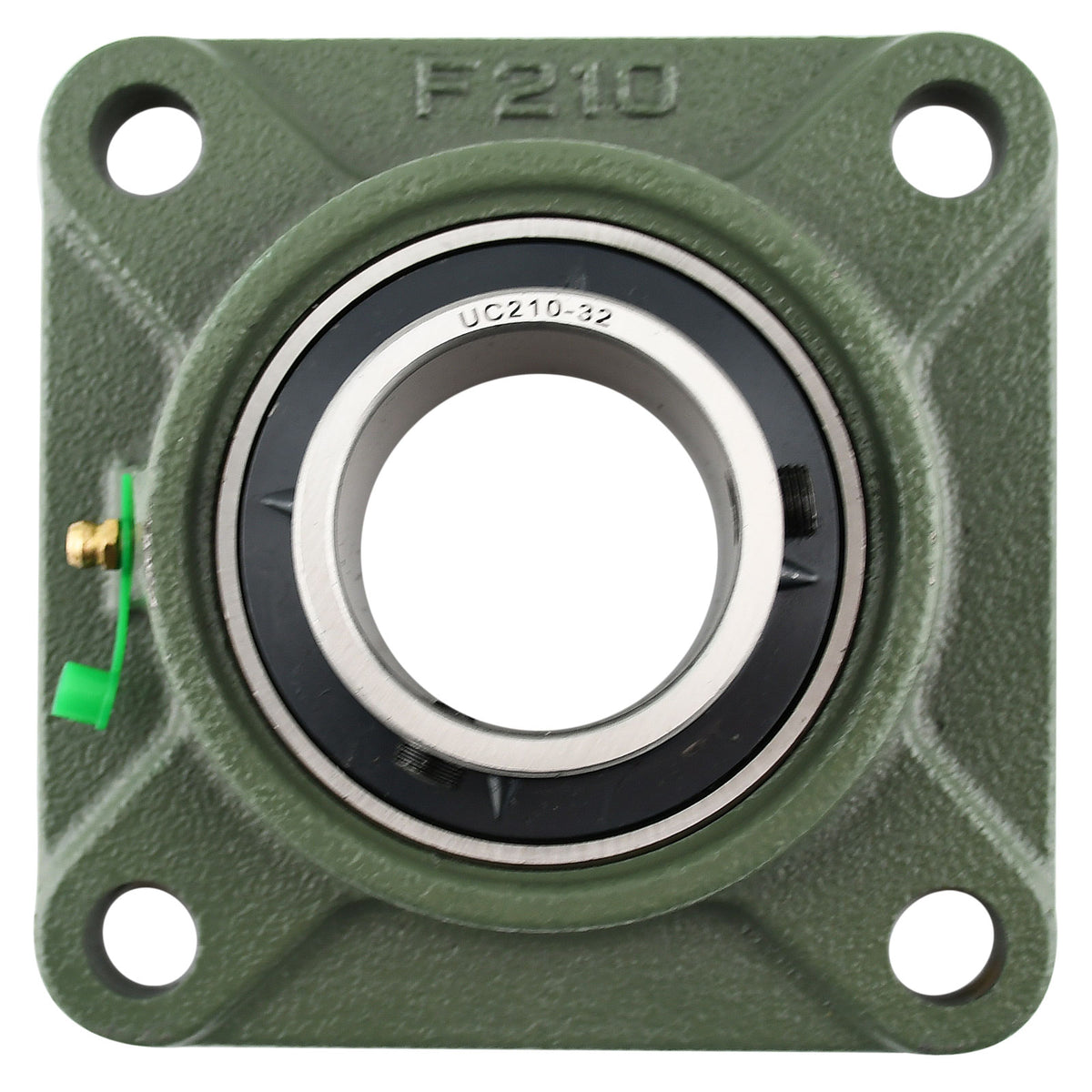 UCF210-32 Solid Pillow Block Flange Mounted Bearing-2" Bore 4 Bolt 23.3 kN-Self Aligning-Pillow Block Bearing-2 Pack MotorbyMotor