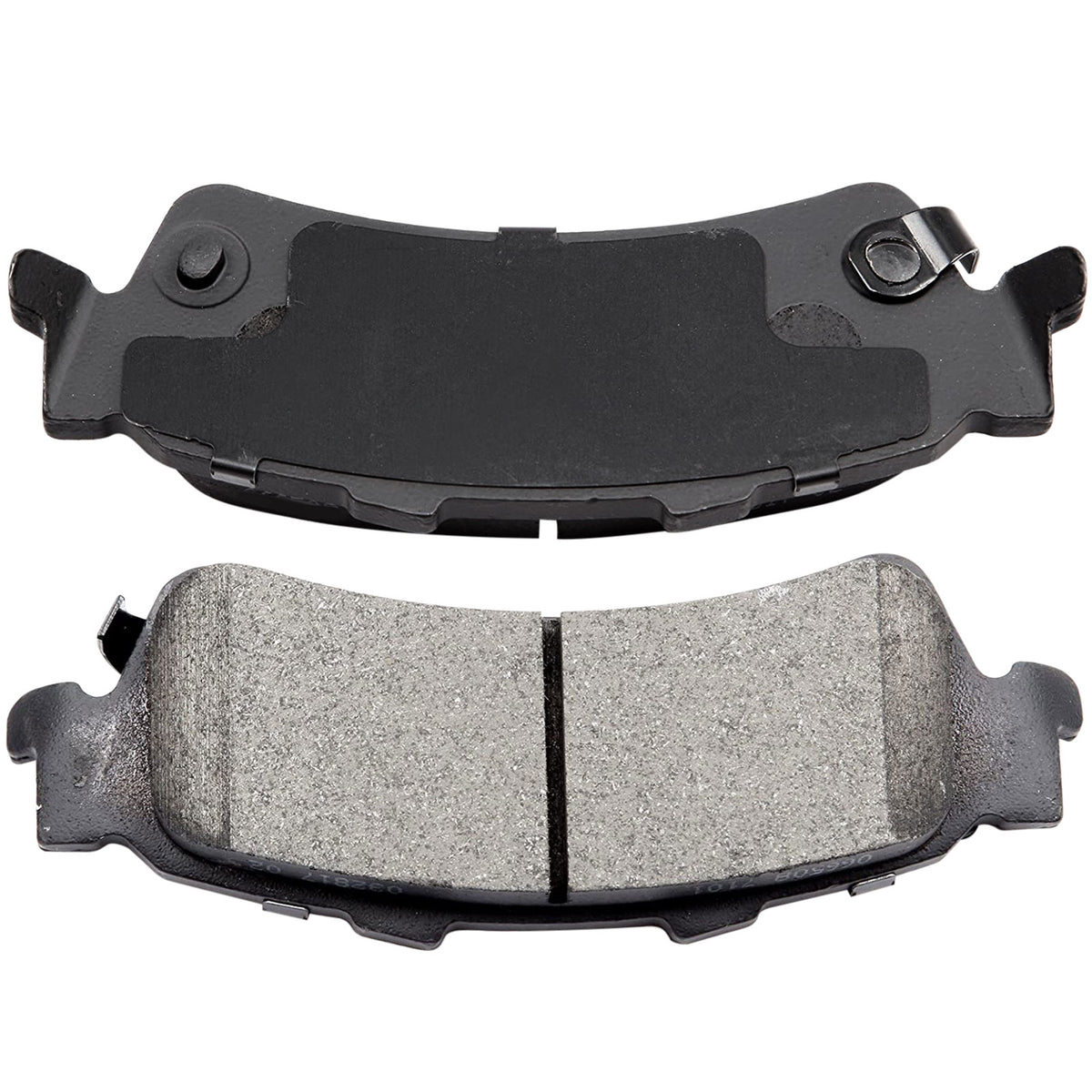 Rear Ceramic Brake Pads w/Hardware Kits Fits for Cadillac Deville DTS Escalade, Chevrolet Astro Silverado 1500, GMC Tahoe Safari Sierra 1500 Yukon-4 Pack MotorbyMotor