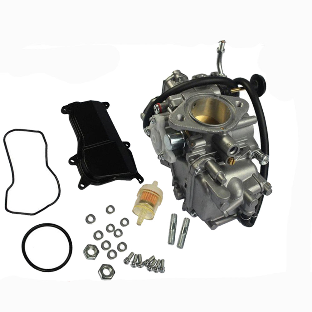 Carburetor Carb Fit for Yamaha Moto-4 350 YFM350, Big Bear 350 YFM350,Kodiak 400 YFM400,Wolverine 350 YFM35F, Warrior 350 YFM350 Carburetor+Intake Manifold for ATV MotorbyMotor