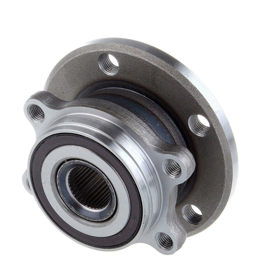 MotorbyMotor 512319 Rear Wheel Bearing and Hub Assembly fits for Audi Q3 TT, Volkswagen Beetle CC Eos Golf GTI Jetta Passat CC Tiguan Low-Runout OE. MotorbyMotor