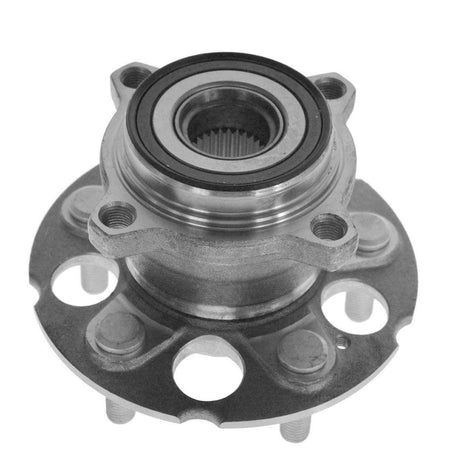 MotorbyMotor 512345 Rear Wheel Bearing and Hub Assembly with 5 Lugs Fit for 2007-2012 Acura RDX (All Models), 2007-2011 Honda CR-V (4WD ONLY) Low-Runout OE Directly Replacement MotorbyMotor