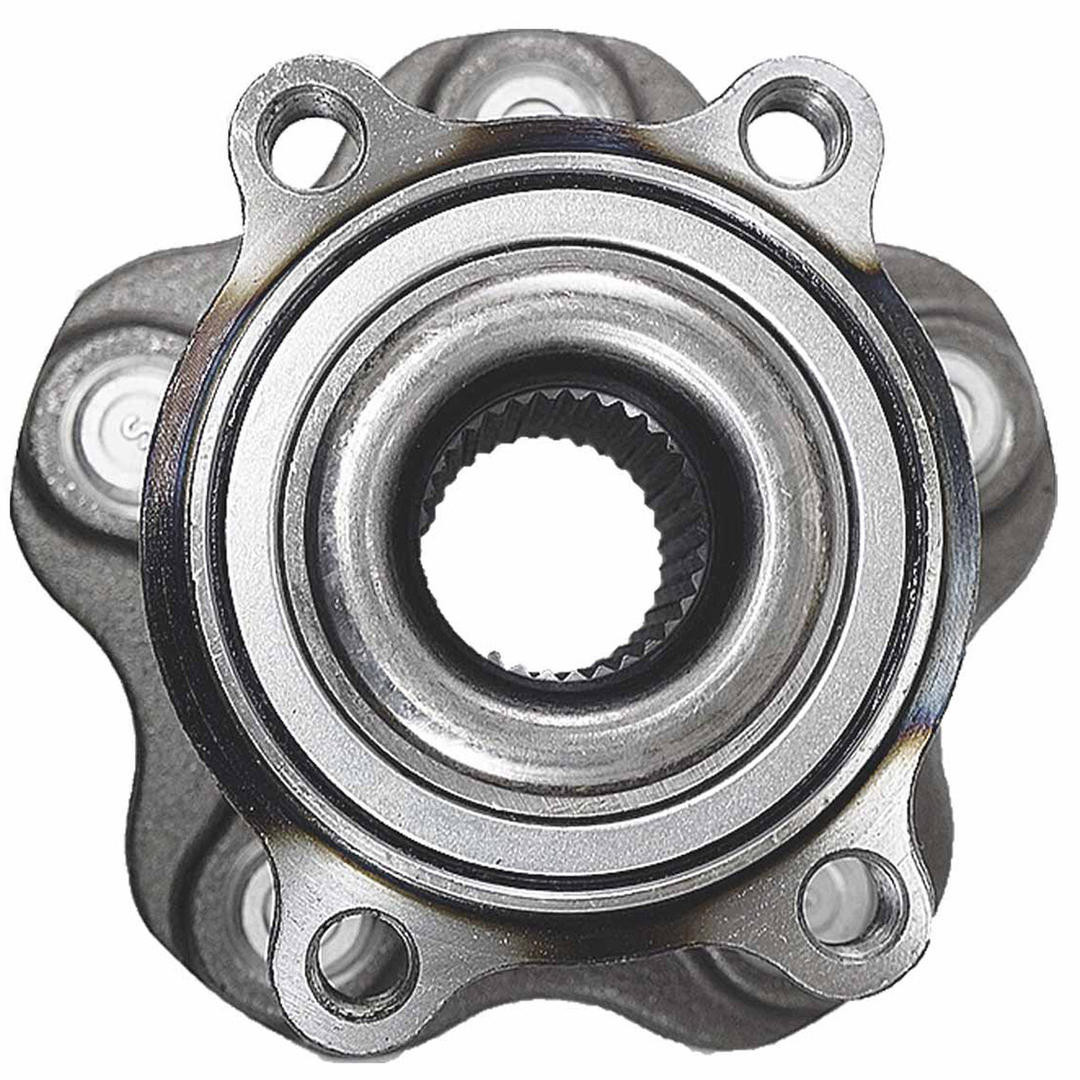 MotorbyMotor 512379 Rear Wheel Bearing and Hub Assembly w/5 Lugs fits Infiniti EX37 FX37 FX50 G37 M35h M56 370Z EX35 FX35 G25 M35 M37 M45 G35 Q50 Q70,Nissan 370Z Low-Runout OE Directly Replacement MotorbyMotor