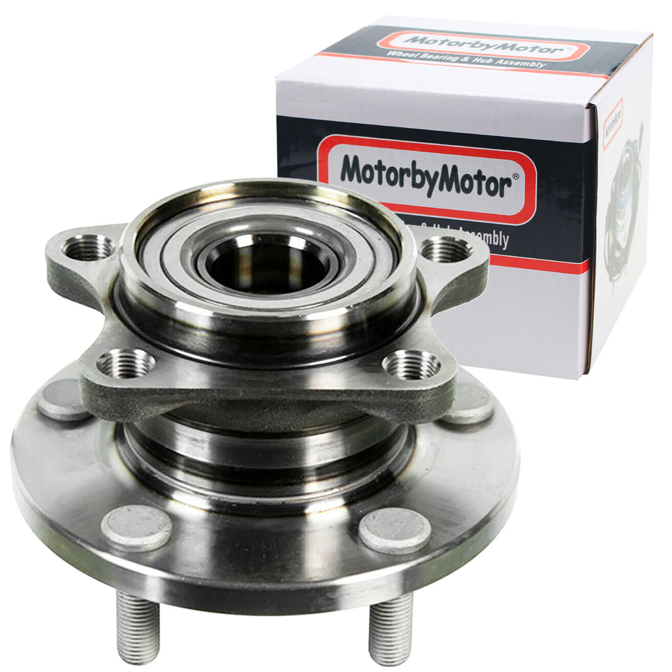 MotorbyMotor 512449 Rear Wheel Bearing and Hub Assembly with 5 Lug fits for Mazda CX9 Low-Runout OE Directly Replacement Hub Bearing AWD MotorbyMotor