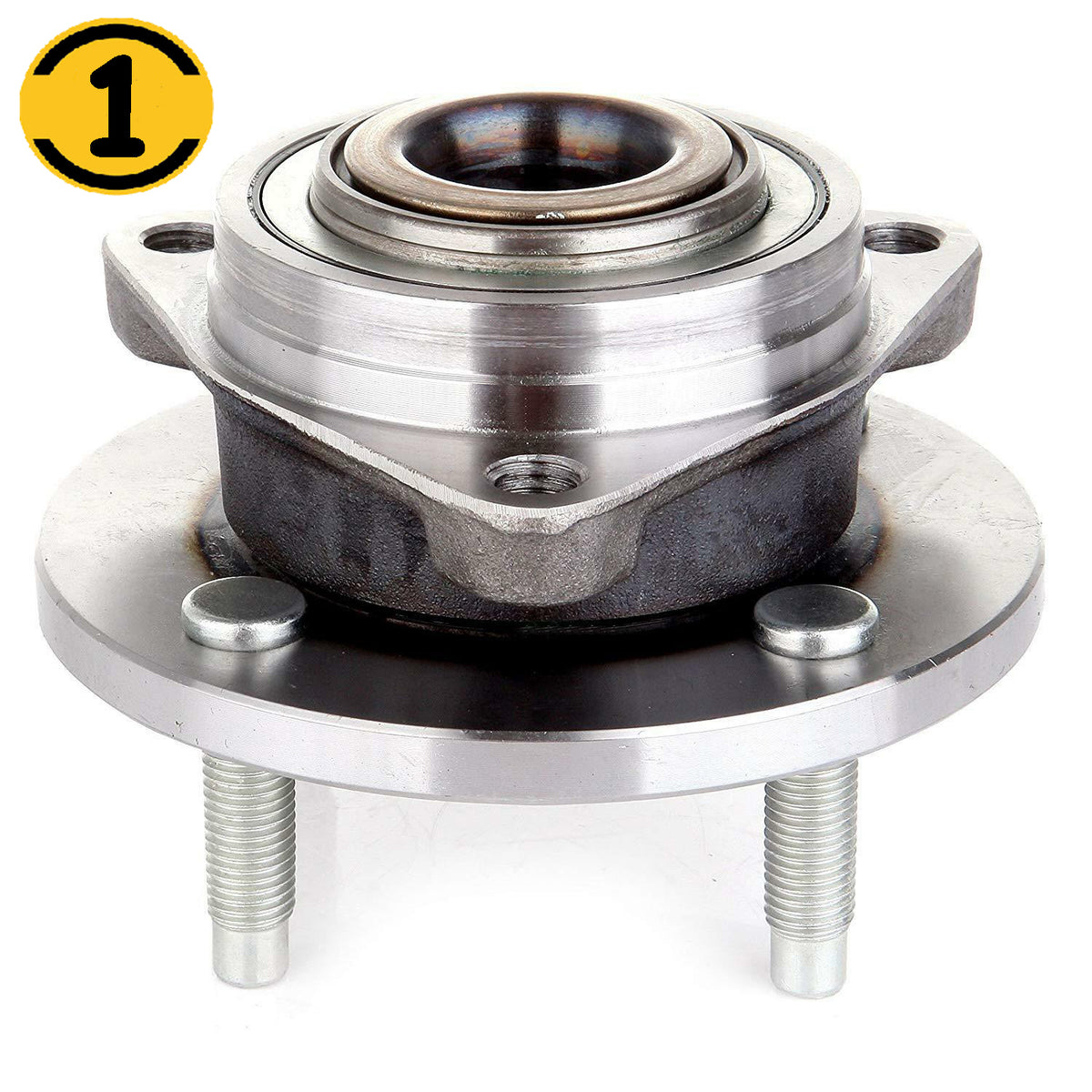 MotorbyMotor Front Wheel Bearing Hub Assembly Fits Chevrolet Cobalt, Saturn Ion,Pontiac G5 Pontiac Pursuit Hub Bearing w/4 Lugs -513205 MotorbyMotor