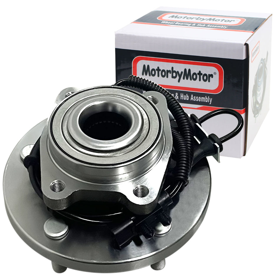 MotorbyMotor 513273 Front Wheel Bearing Hub Assembly w/5 Lugs Chrysler Town & Country, Dodge Grand Caravan,Volkswagen Routan, Ram C/V, (All Models,w/ABS) MotorbyMotor