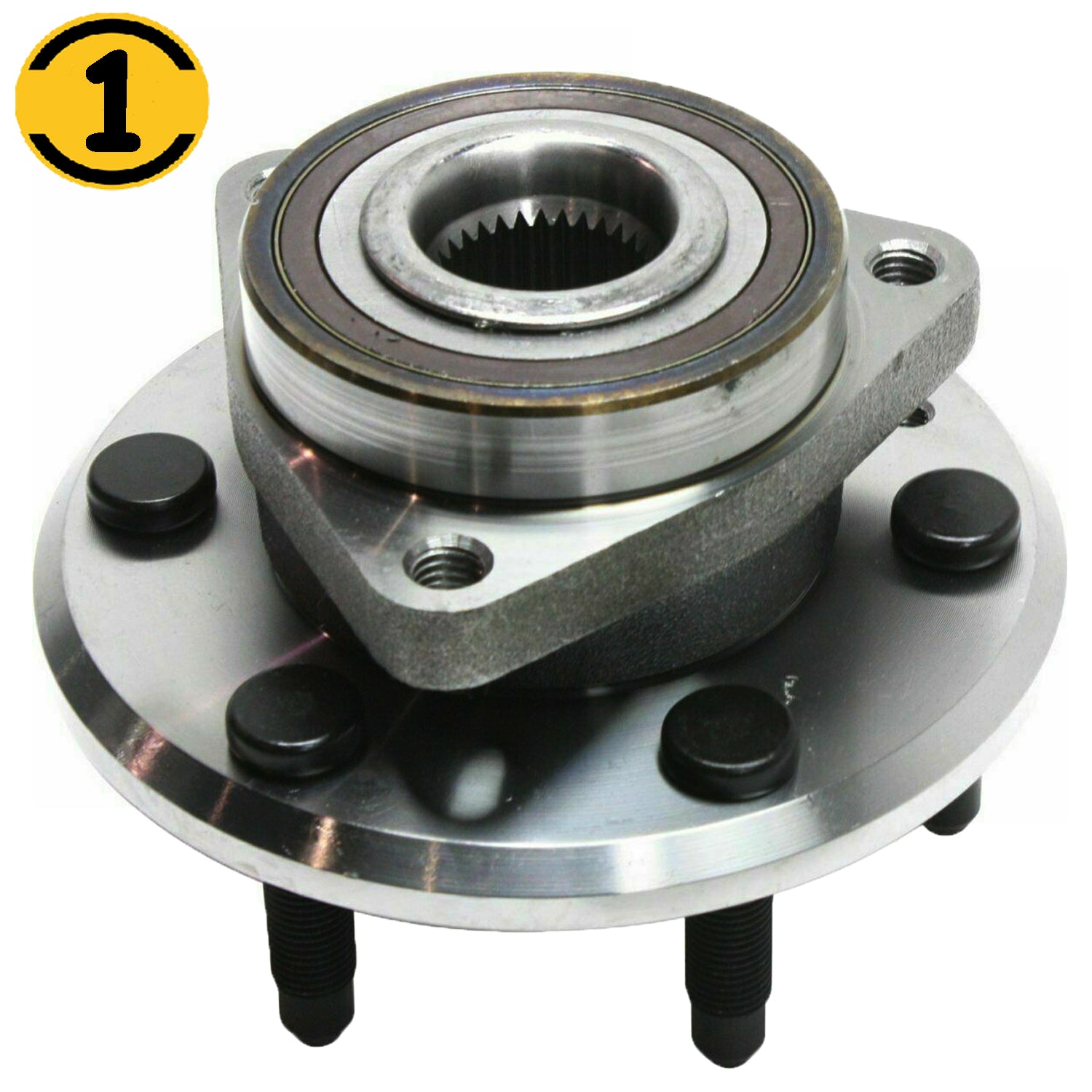 MotorbyMotor 513277 Front or Rear Wheel Bearing Hub Assembly with 6 Lugs Fits for 08-17 Buick Enclave, 09-17 Chevy Traverse, 07-16 GMC Acadia, 07-10 Saturn Outlook Hub Bearing (All Models) MotorbyMotor