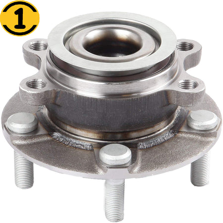 MotorbyMotor 513298 Front Wheel Bearing and Hub Assembly with 5 Lugs fits for Nissan Rogue, Nissan Rogue Select, Nissan Sentra (2.5L 4Cyl) Low-Runout OE Directly Replacement Hub Bearing MotorbyMotor