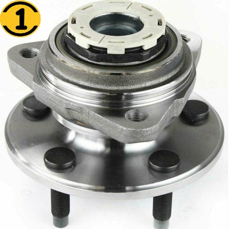 MotorbyMotor 515026 (4WD) Front Heavy Duty Wheel Bearing Assembly with 5 Lugs Fits for 1998-2000 Ford Ranger, 1998-2000 Mazda B3000 B4000 Wheel Bearing and Hub Assembly (w/2-Wheel ABS) MotorbyMotor