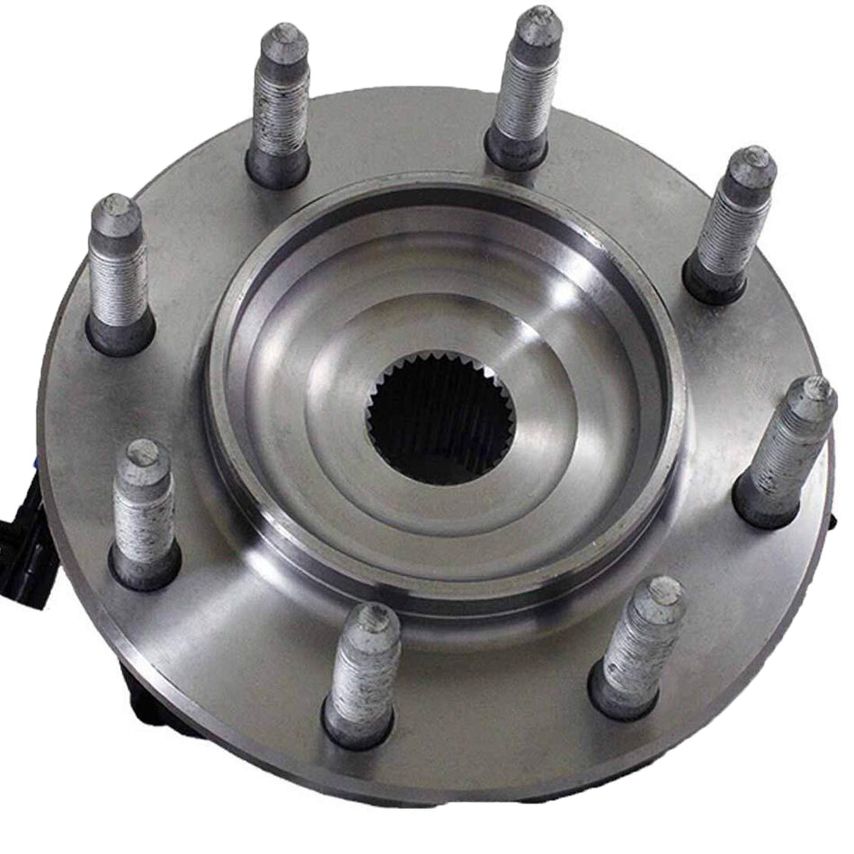 MotorbyMotor 515058 (4WD) Front Wheel Bearing & Hub Assembly with 8 Lugs ABS, Chevy Silverado 1500 2500 3500 Avalanche Suburban 2500, GMC Sierra 1500 2500 3500 Yukon XL, Hummer H2 MotorbyMotor