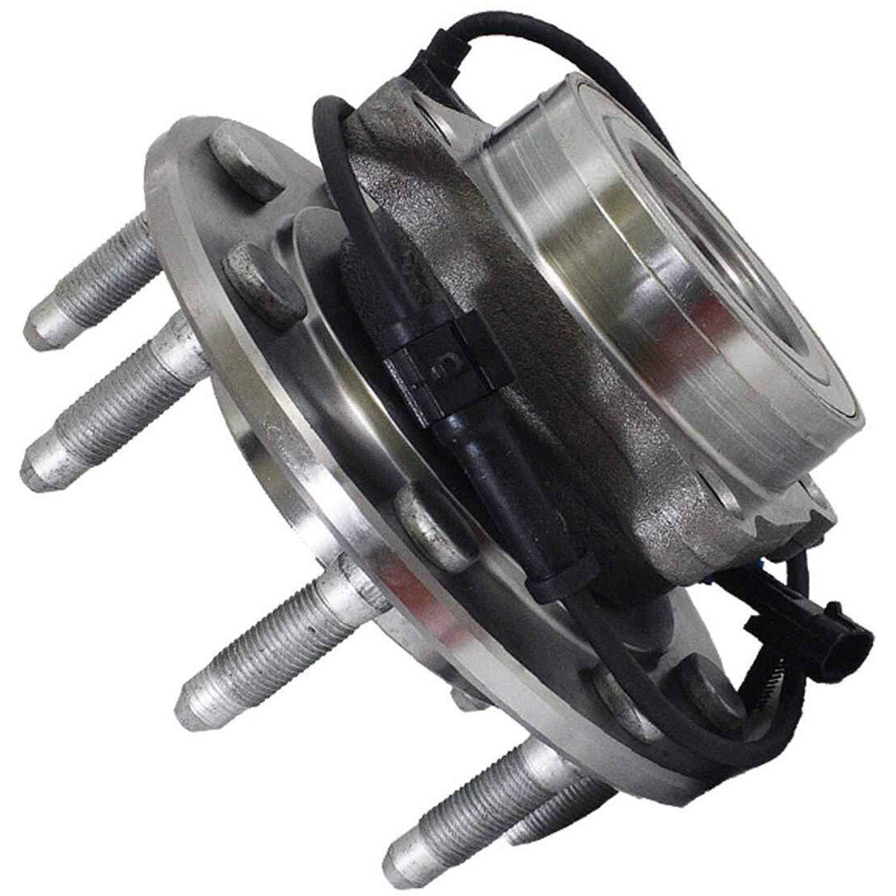 MotorbyMotor 515058 (4WD) Front Wheel Bearing & Hub Assembly with 8 Lugs ABS, Chevy Silverado 1500 2500 3500 Avalanche Suburban 2500, GMC Sierra 1500 2500 3500 Yukon XL, Hummer H2 MotorbyMotor