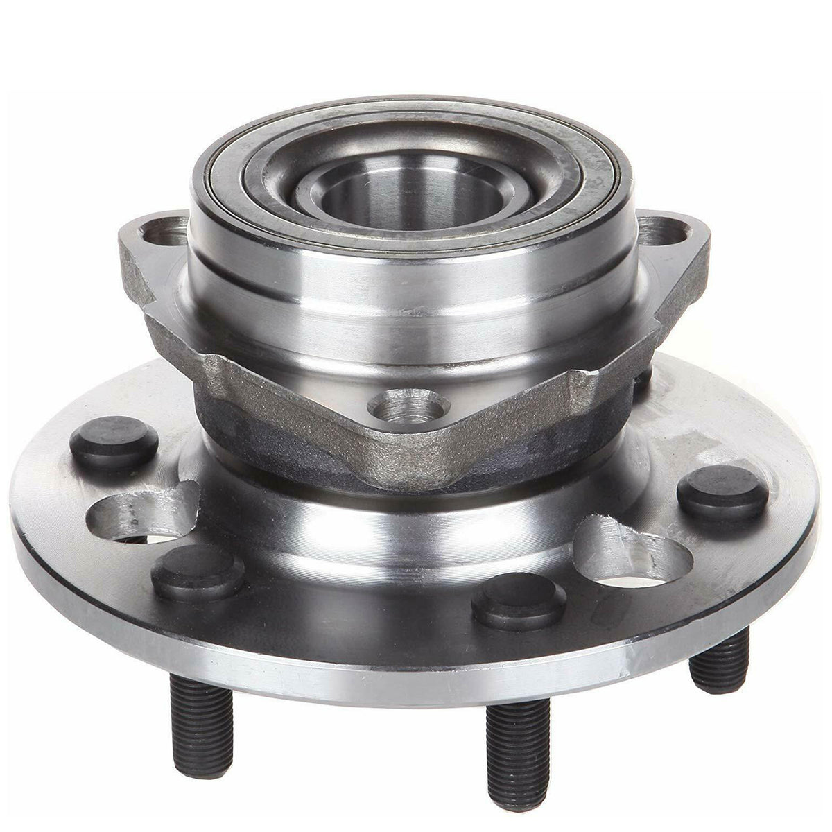 MotorbyMotor 515001 Front Wheel Bearing and Hub Assembly 4WD with 6 Lugs fits for Chevy Blazer K1500 K2500 Pickup/Suburban,GMC Yukon K1500 K2500 Pickup/Suburban Low-Runout OE Replacement Hub Bearing MotorbyMotor