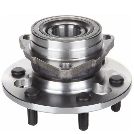 MotorbyMotor 515001 Front Wheel Bearing and Hub Assembly 4WD with 6 Lugs fits for Chevy Blazer K1500 K2500 Pickup/Suburban,GMC Yukon K1500 K2500 Pickup/Suburban Low-Runout OE Replacement Hub Bearing MotorbyMotor