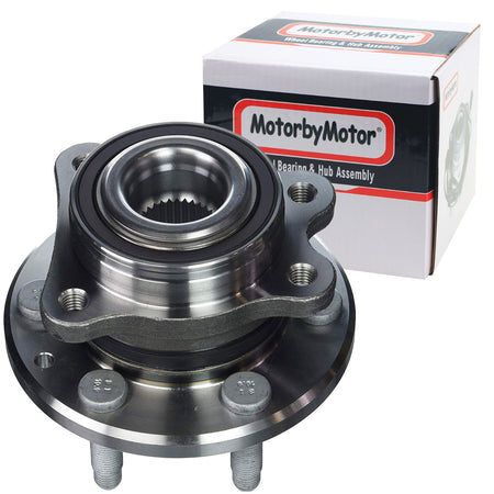 MotorbyMotor 515167 Front Wheel Bearing Hub Assembly 4WD 6 Lugs 2015-2019 Chevy Colorado & GMC Canyon Hub Bearing (4x4) MotorbyMotor