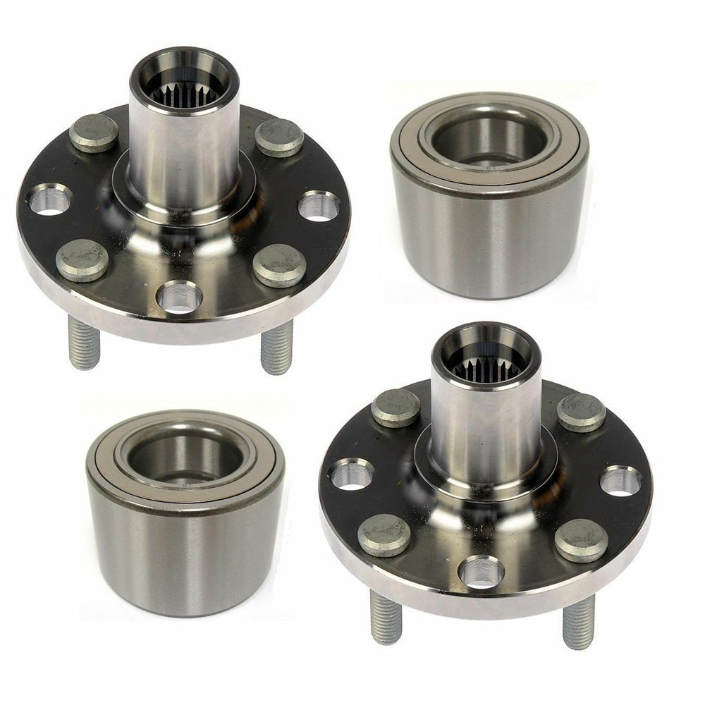 MotorbyMotor 930-406, 510070 Front Wheel Bearing Hub Assembly Fits Pontiac Vibe Toyota Celica Toyota Corolla Toyota Matrix Hub Bearing w/5 Lugs MotorbyMotor