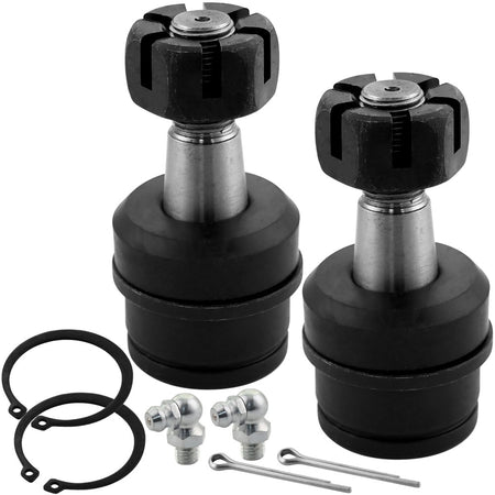 4PK Front Upper & Lower Ball Joints Assembly Fits for Jeep Grand Cherokee 1999-2004, Jeep Wrangler 2007-2017, Jeep Wrangler JK 2018 Suspension Tie Rod Ball Joint-All Models MotorbyMotor