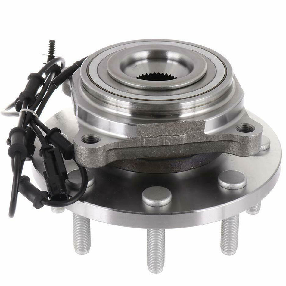 MotorbyMotor 515148 Front Wheel Bearing and Hub Assembly 4WD with 8 Lugs fits for Dodge Ram 2500,Dodge Ram 3500 Low-Runout OE Directly Replacement Hub Bearing w/ABS 4x4 MotorbyMotor