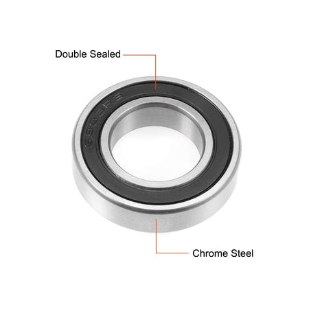 17x30x7mm Ceramic Ball Bearing, 6903 Hybrid Ceramic Bearing- Si3N4 Cart Full Balls Bearing for Bike Hubs Pivot MotorbyMotor